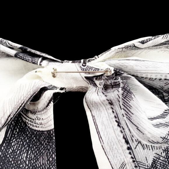 Bow Pin Accessory Large Camera Photography Themed Retro Style Handmade Pin On - Picture 10 of 12